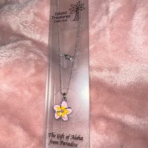 Silver Hawaiian necklace